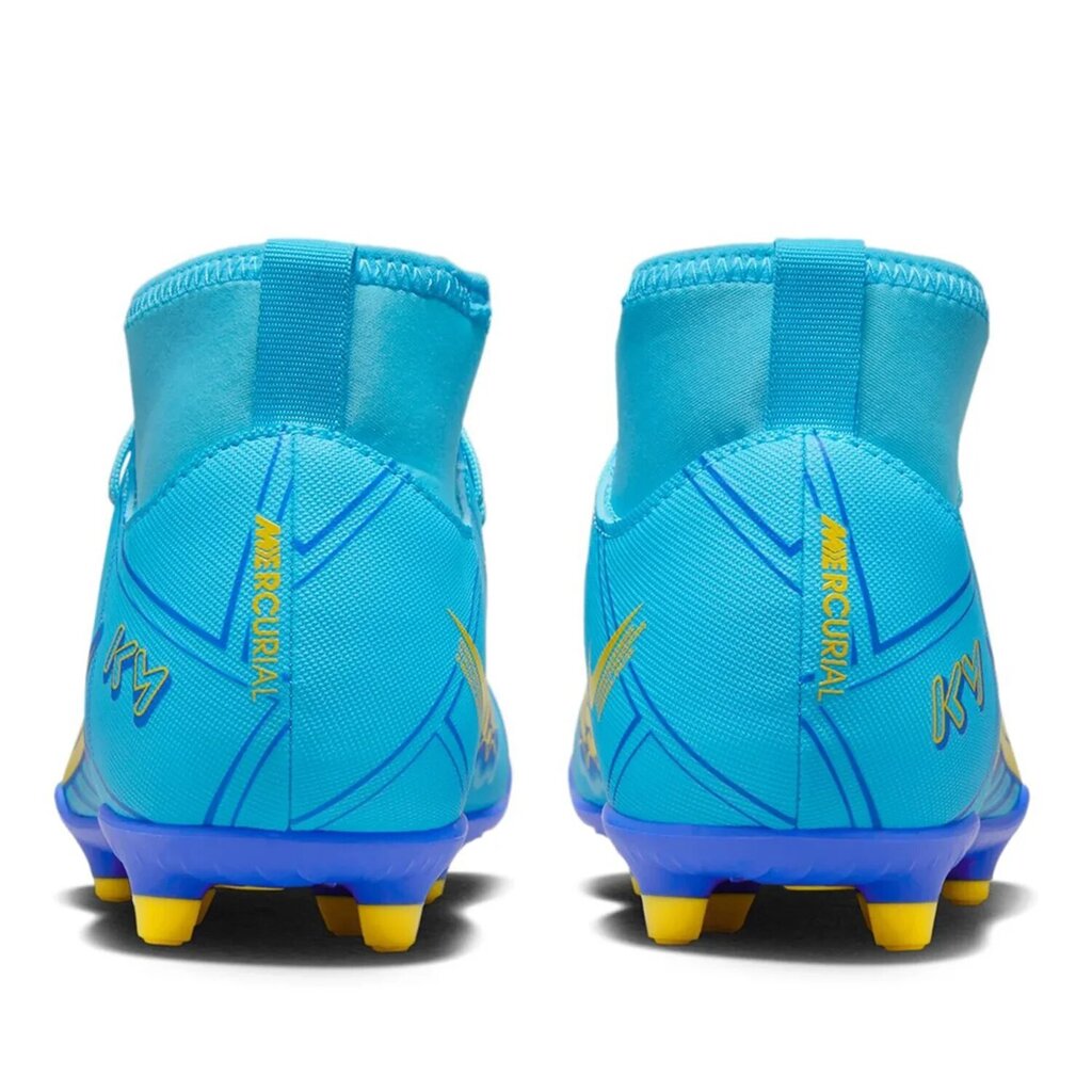 Nike Jalkineet Jr Superfly 9 Club Km Fg/Mg Blue Yellow DO9789 400 DO9789 400/2.5 hinta ja tiedot | Miesten urheilu- ja vapaa-ajan kengät | hobbyhall.fi