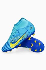 Nike Jalkineet Jr Superfly 9 Club Km Fg/Mg Blue Yellow DO9789 400 DO9789 400/2.5 hinta ja tiedot | Miesten urheilu- ja vapaa-ajan kengät | hobbyhall.fi