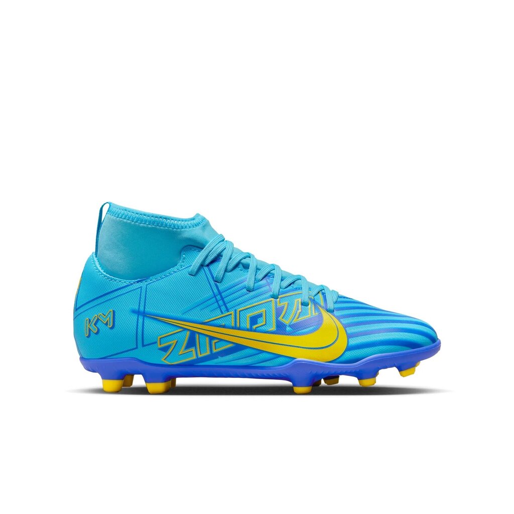 Nike Jalkineet Jr Superfly 9 Club Km Fg/Mg Blue Yellow DO9789 400 DO9789 400/2.5 hinta ja tiedot | Miesten urheilu- ja vapaa-ajan kengät | hobbyhall.fi