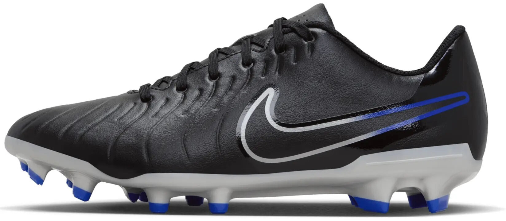 Nike Jalkineet Legend 10 Club Fg/Mg Black Grey DV4344 040 DV4344 040/9.5 hinta ja tiedot | Miesten urheilu- ja vapaa-ajan kengät | hobbyhall.fi