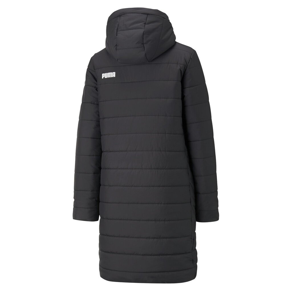 Puma Takki Ess Hooded Padded Coat Black 848942 01 848942 01/XL hinta ja tiedot | Naisten ulkoilutakit | hobbyhall.fi