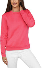 J.Style Huppari Fleece Pink 68W01-58 68W01-58/M hinta ja tiedot | Naisten hupparit, collegepaidat ja villapaidat | hobbyhall.fi