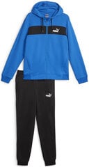 Puma Verryttelypuku Fz Panel Tracksuit Black Blue 675022 47 675022 47/M hinta ja tiedot | Miesten urheiluvaatteet | hobbyhall.fi