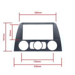 EinParts, Autoradion Kehys 2 DIN BMW 3 E90 E91 E92 E93 hinta ja tiedot | Auton sisätilatarvikkeet | hobbyhall.fi