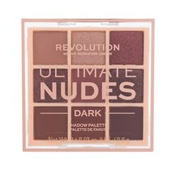 Makeup Revolution London Ultimate Nudes luomiväri 8,1 g, Dark hinta ja tiedot | Silmämeikit | hobbyhall.fi