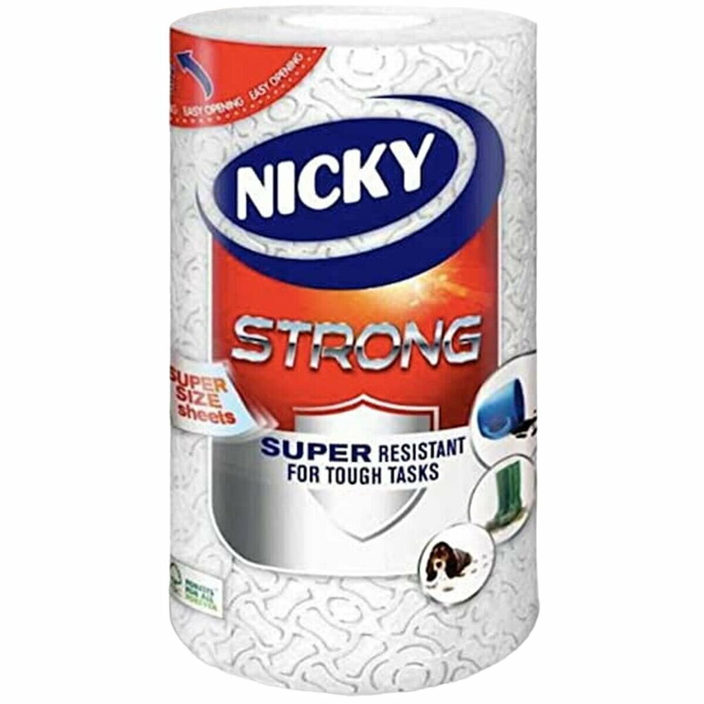 Nicky Strong paperipyyhkeet, 94 kpl. hinta ja tiedot | WC-paperit ja talouspaperit | hobbyhall.fi