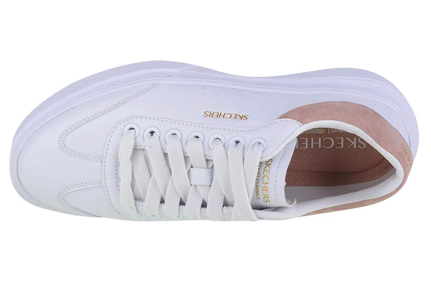 Cordova skechers 185060wpk moterims balta naiset valkoinen hinta ja tiedot | Naisten urheilu- ja vapaa-ajan kengät | hobbyhall.fi