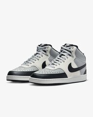 Nike Jalkineet Court Vision Mid Nn White Grey Black DN3577 002 DN3577 002/10.5 hinta ja tiedot | Miesten urheilu- ja vapaa-ajan kengät | hobbyhall.fi