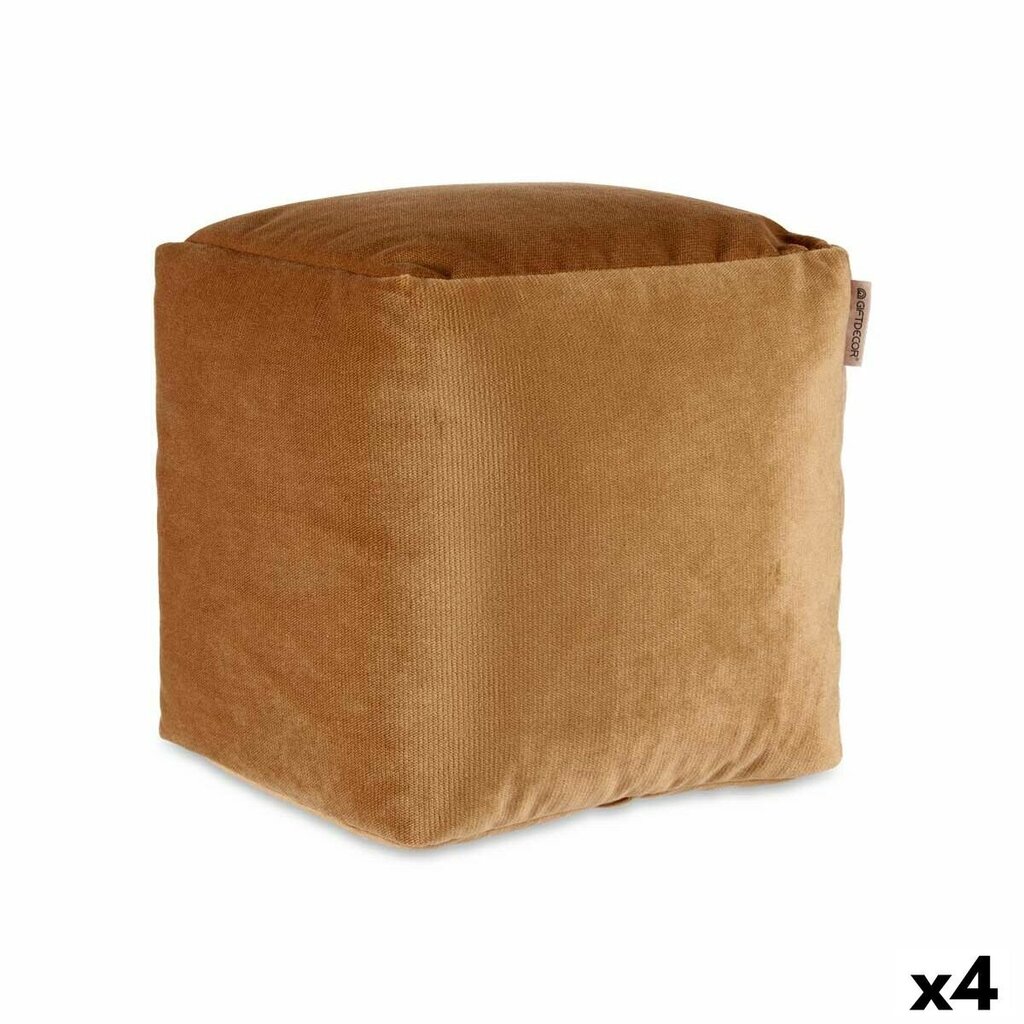 Pouf Gift Decor, 30x30x30cm, keltainen hinta ja tiedot | Säkkituolit, rahit ja penkit | hobbyhall.fi