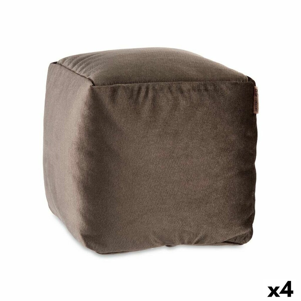 Pouf Gift Decor, 30x30x30cm, harmaa hinta ja tiedot | Säkkituolit, rahit ja penkit | hobbyhall.fi