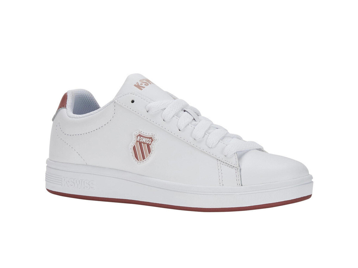 Court shield k-swiss naiset white 96599-169-m 96599-169-M hinta ja tiedot | Naisten urheilu- ja vapaa-ajan kengät | hobbyhall.fi