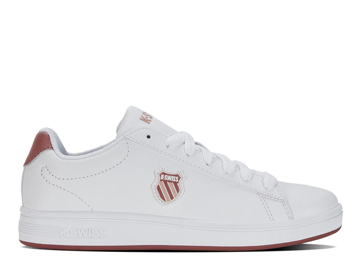 Court shield k-swiss naiset white 96599-169-m 96599-169-M hinta ja tiedot | Naisten urheilu- ja vapaa-ajan kengät | hobbyhall.fi