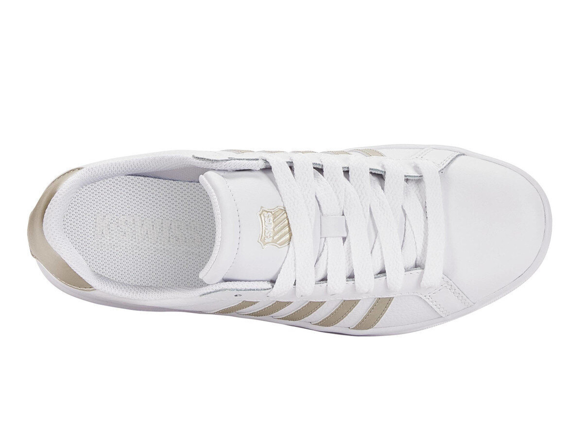 Court tiebreak k-swiss naiset white 97011-183-m 97011-183-M hinta ja tiedot | Naisten urheilu- ja vapaa-ajan kengät | hobbyhall.fi