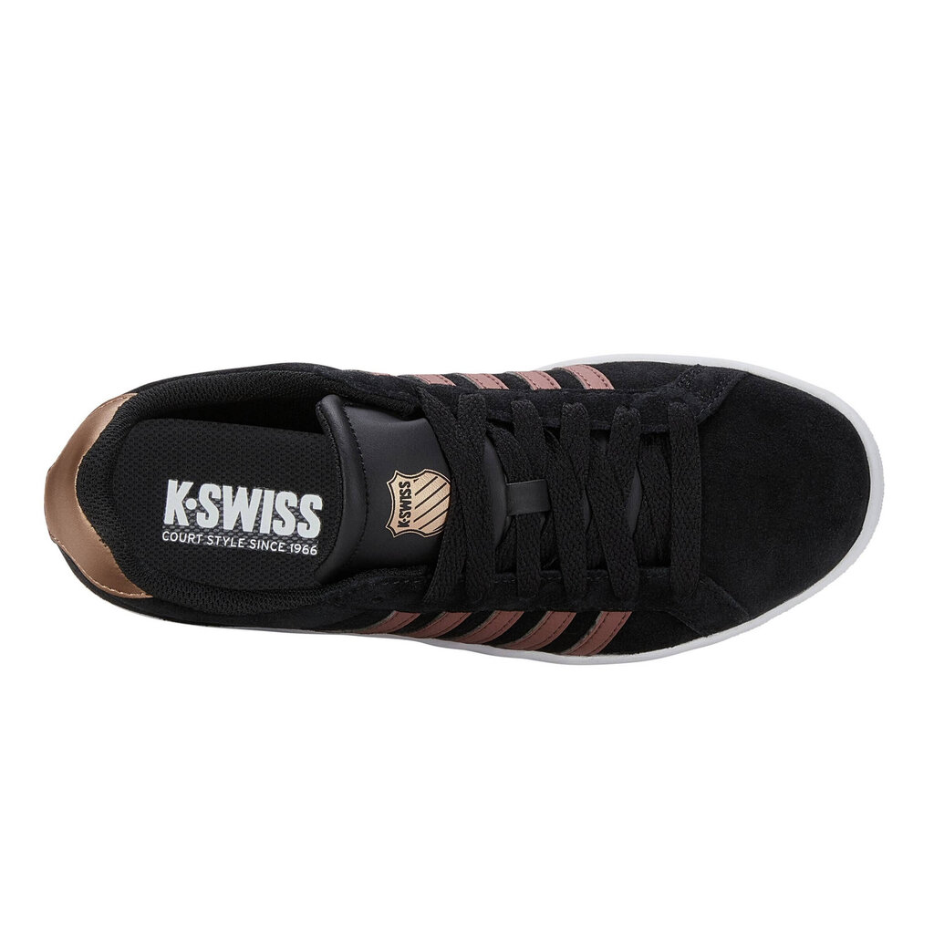 Court tiebreak sde k-swiss naiset black 97012-091-m 97012-091-M hinta ja tiedot | Naisten urheilu- ja vapaa-ajan kengät | hobbyhall.fi