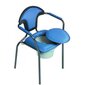 Wc -tuoli avoinna, sininen hinta ja tiedot | Kylpyhuoneen apuvälineet | hobbyhall.fi