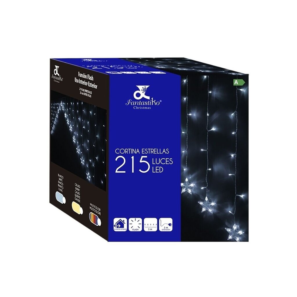 LED-valot verhoille White Stars hinta ja tiedot | LED-valonauhat | hobbyhall.fi