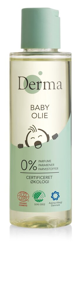 Derma Eco Baby vauvaöljy 150 ml hinta ja tiedot | Lasten ja äitiysajan kosmetiikka | hobbyhall.fi