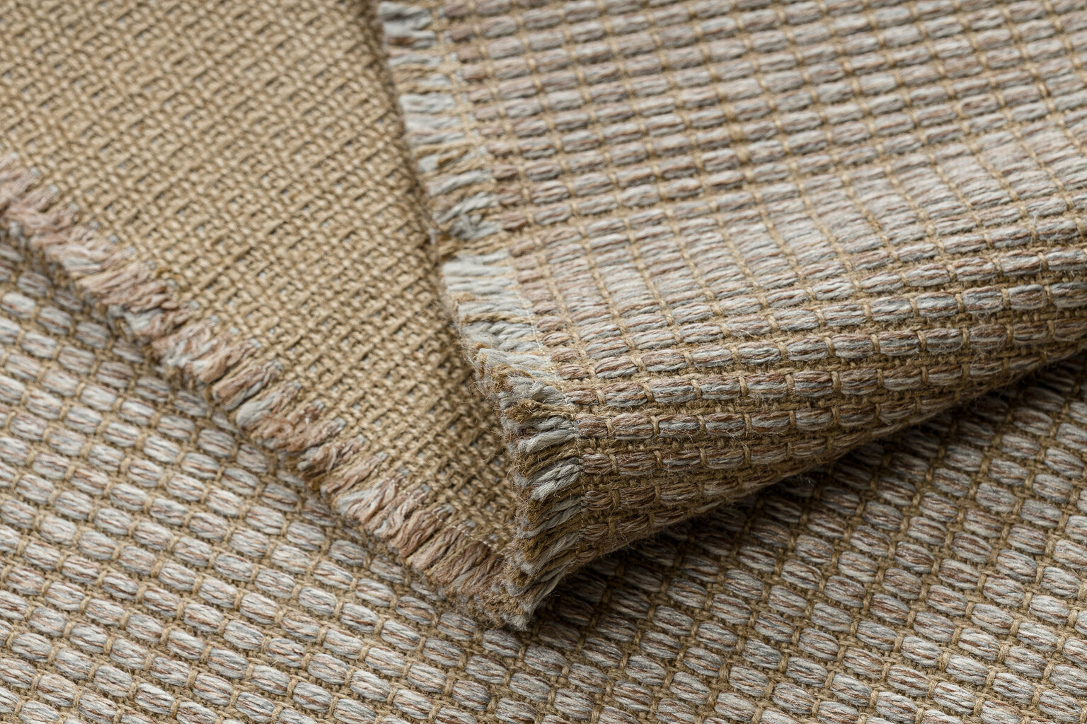 Matto JUTE 3652 beige/harmaa Plain hinta ja tiedot | Isot matot | hobbyhall.fi