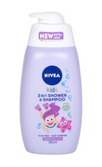 Nivea Kids 2in1 Shower & Shampoo suihkugeeli lapsille, 500ml hinta ja tiedot | Lasten ja äitiysajan kosmetiikka | hobbyhall.fi
