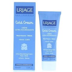 Uriage Bebe 1st Cold Cream T -ravitseva kasvo- ja vartalovoide, 75ml hinta ja tiedot | Uriage Hajuvedet ja kosmetiikka | hobbyhall.fi