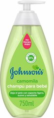 Johnson´s Baby Camomilla -shampoo lapsille, 750 ml hinta ja tiedot | Johnson's Hajuvedet ja kosmetiikka | hobbyhall.fi