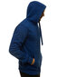 J.Style Huppari Fleece Navy 68B2008-66 68B2008-66/L hinta ja tiedot | Miesten puserot ja hupparit | hobbyhall.fi