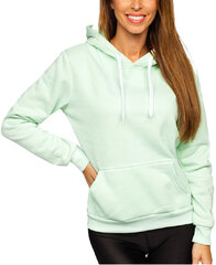 J.Style Huppari Fleece Mint 68W02-61 68W02-61/XL hinta ja tiedot | Naisten hupparit, collegepaidat ja villapaidat | hobbyhall.fi