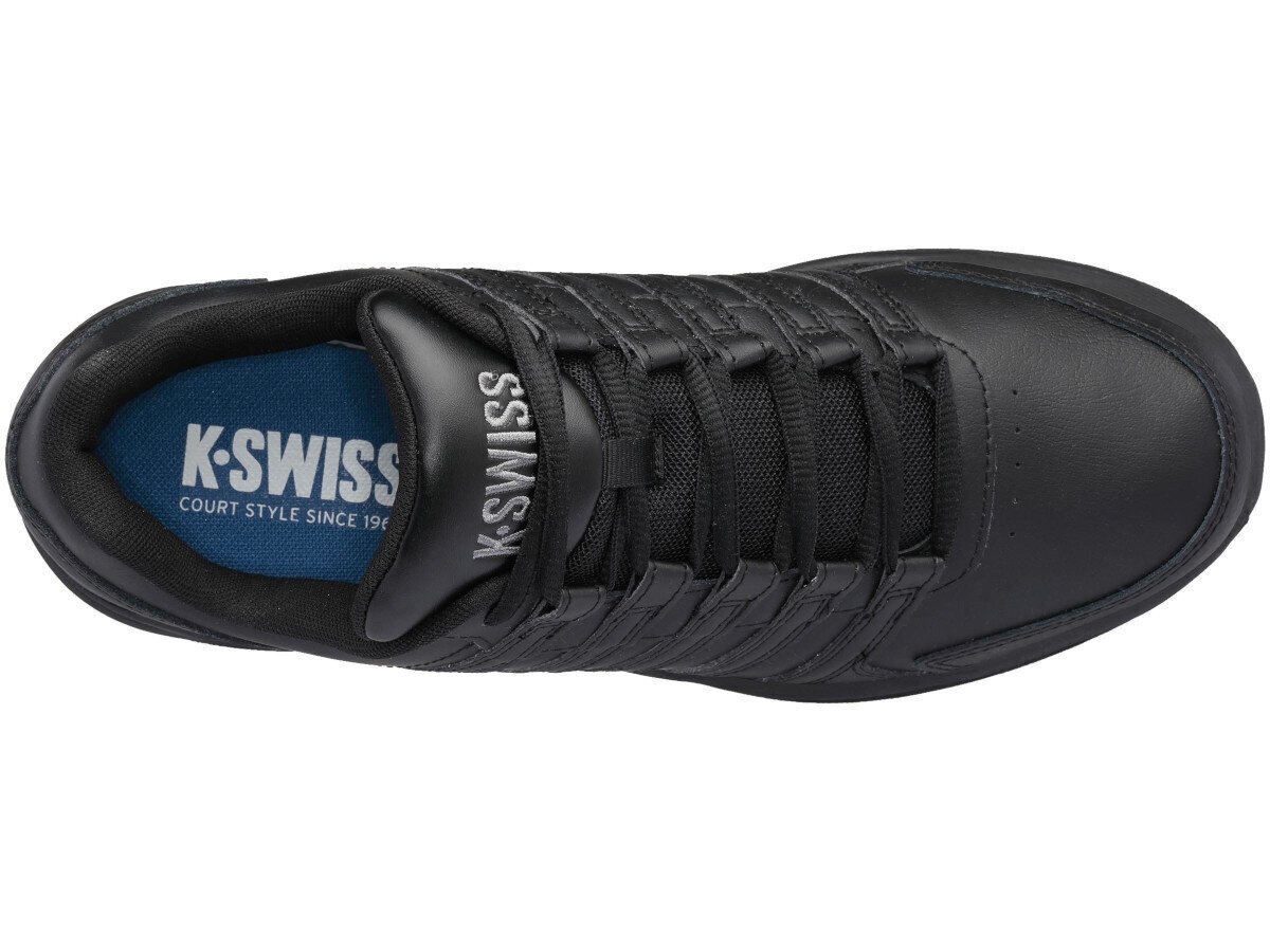 Vista trainer k-swiss miehet black 07000-001-m 07000-001-M hinta ja tiedot | Miesten urheilu- ja vapaa-ajan kengät | hobbyhall.fi