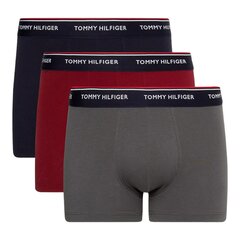 Nyrkkeilijät TOMMY HILFIGER 3P Trunk 1U879038420YY hinta ja tiedot | Miesten alushousut | hobbyhall.fi