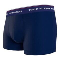 Miesten shortsit Tommy Hilfiger 83606, sininen, 3 kpl. hinta ja tiedot | Miesten alushousut | hobbyhall.fi