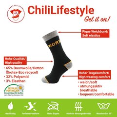 Työsukat Miesten ChiliLifestyle Worx 3 paria hinta ja tiedot | Miesten sukat | hobbyhall.fi