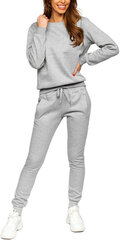 J.Style Urheiluasu Fleece Grey 70W03-2 70W03-2/S hinta ja tiedot | Naisten urheiluvaatteet | hobbyhall.fi