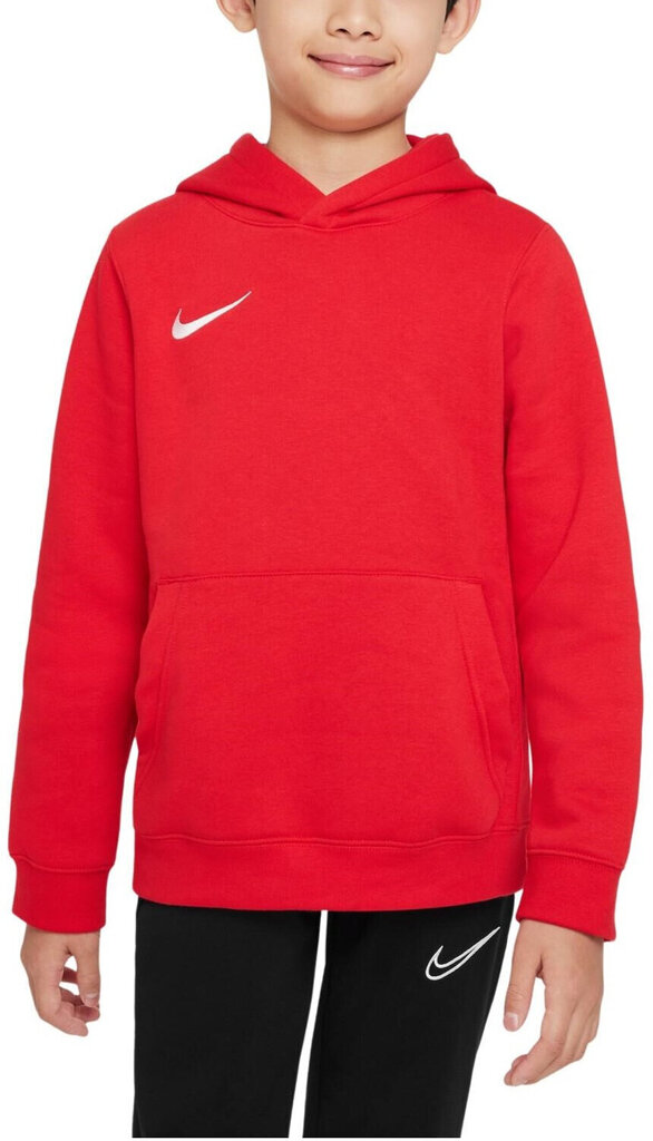 Nike Huppari NK Jr Park 20 Fleece Hoodie Red CW6896 657 CW6896 657/S hinta ja tiedot | Miesten puserot ja hupparit | hobbyhall.fi