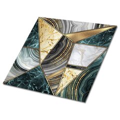 Itsekiinnittyvät Decormat koristelaatat 30x30cm, 9 kpl, art deco abstraktio hinta ja tiedot | Lattialaatat | hobbyhall.fi