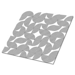 Itsekiinnittyvät Decormat koristelaatat 30x30cm, 9 kpl, geometrinen kuvio hinta ja tiedot | Lattialaatat | hobbyhall.fi