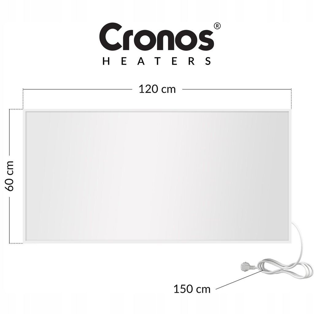 Infrapunalämmitin Cronos WiFi Thermostat 1000W hinta ja tiedot | Lämmittimet | hobbyhall.fi