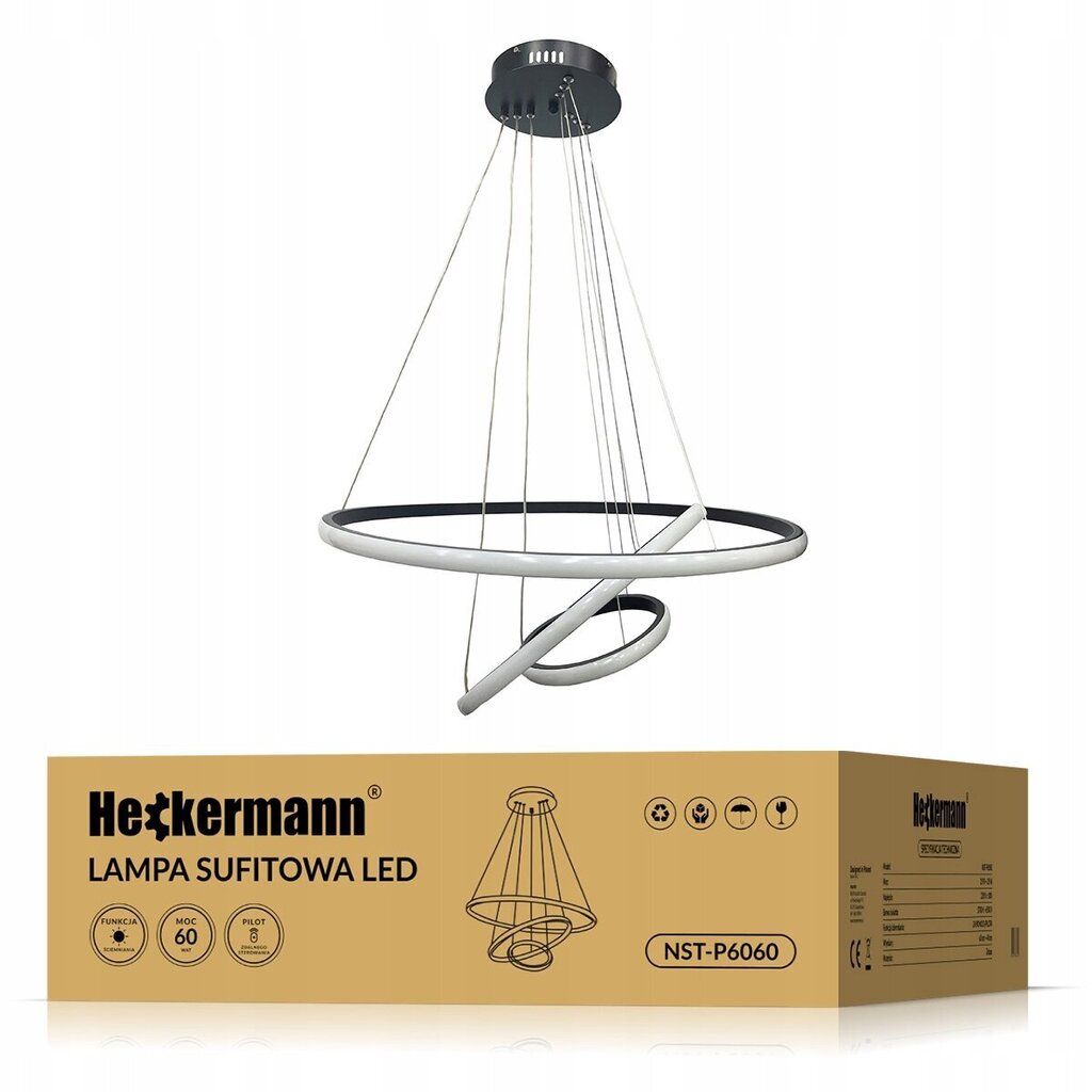 LED RENGAS PINTALAMPPU PIRROT 60cm hinta ja tiedot | Riippuvalaisimet | hobbyhall.fi