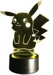 Lasten pöytävalaisin LED Pokemon Pikachu Zaxer hinta ja tiedot | Lastenhuoneen valaisimet | hobbyhall.fi