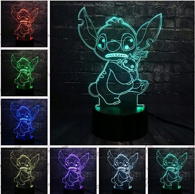 Pokemon Zaxer, lasten 3D LED-yövalo, Eevee hinta ja tiedot | Lastenhuoneen valaisimet | hobbyhall.fi