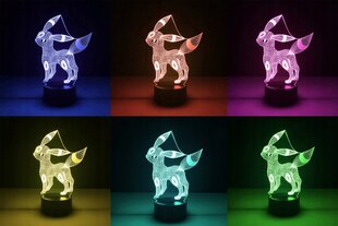 Pokemon Zaxer lasten LED-pöytävalaisin hinta ja tiedot | Lastenhuoneen valaisimet | hobbyhall.fi