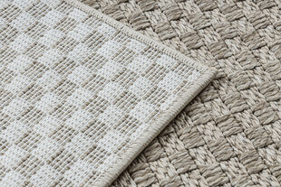 Matto ORIGI 3661 harmaa - litteä SISAL - beige hinta ja tiedot | Isot matot | hobbyhall.fi