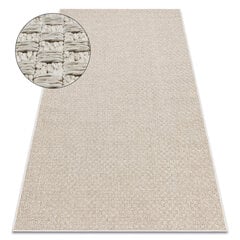 Matto ORIGI 3661 harmaa - litteä SISAL - beige hinta ja tiedot | Isot matot | hobbyhall.fi