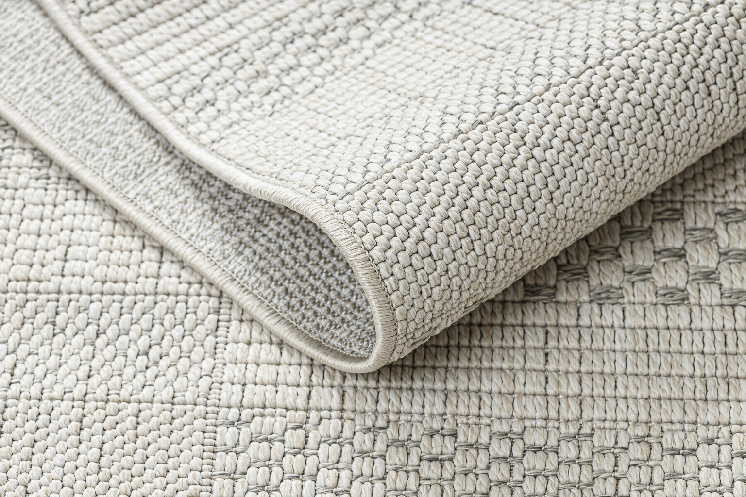 Matto ORIGI 3736 kerma - Levyt litteä SISAL - beige hinta ja tiedot | Isot matot | hobbyhall.fi