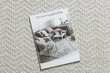 Matto ORIGI 3739 kerma - Kehys, kalanruoto litteä SISAL - beige hinta ja tiedot | Isot matot | hobbyhall.fi