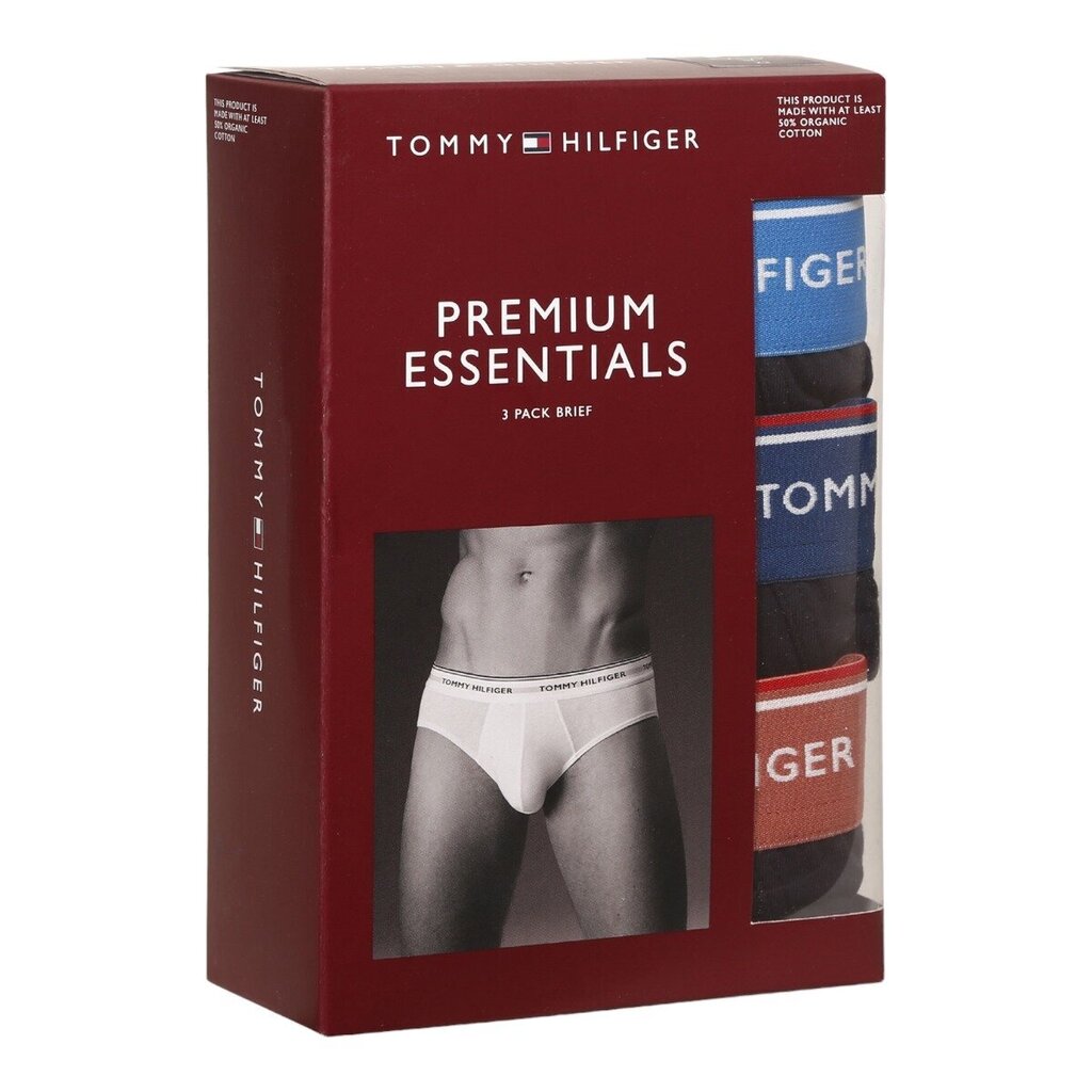 Tommy Hilfiger miesten shortsit, musta, 3 kpl hinta ja tiedot | Miesten alushousut | hobbyhall.fi