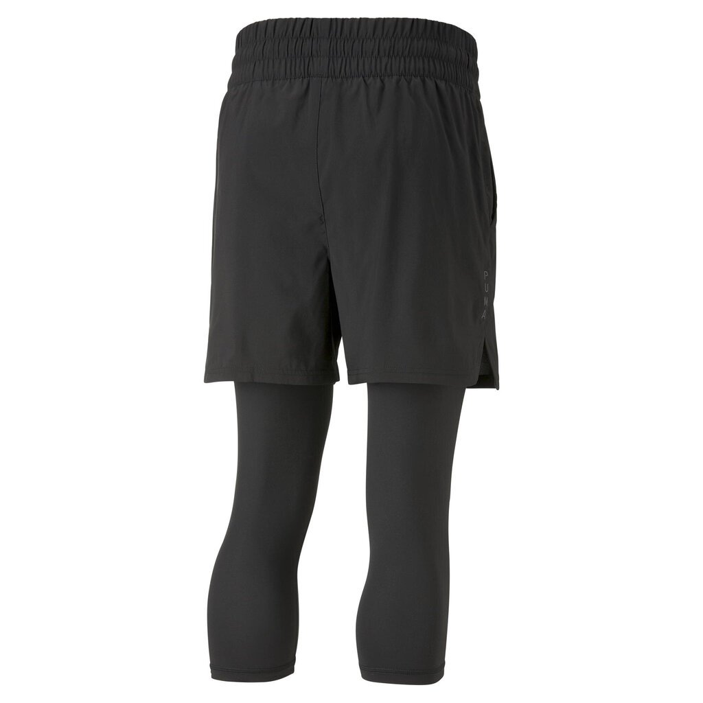 Puma Shortsit Studio 2in1 Short Black 523293 01 523293 01/L hinta ja tiedot | Miesten urheiluvaatteet | hobbyhall.fi