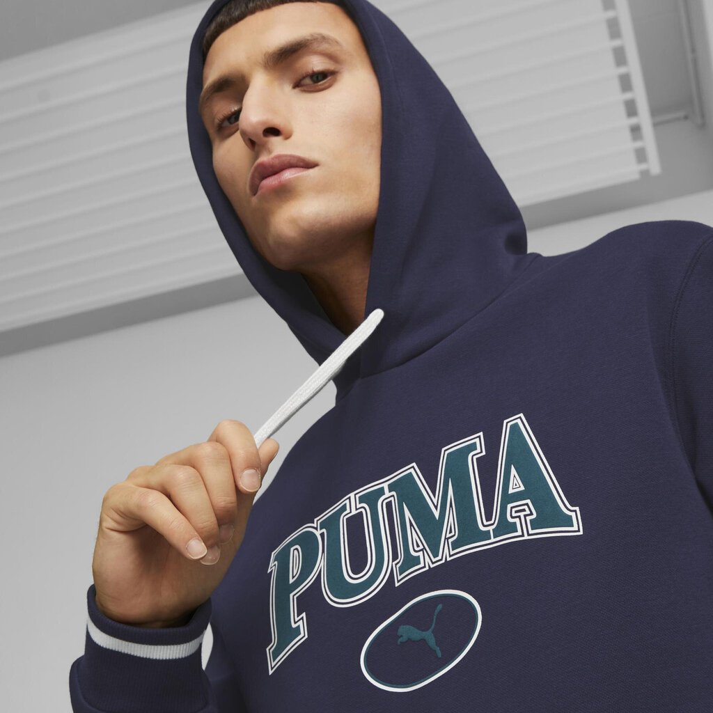 Puma Huppari Squad Hoodie Fl Navy 676017 06 676017 06/XL hinta ja tiedot | Miesten puserot ja hupparit | hobbyhall.fi