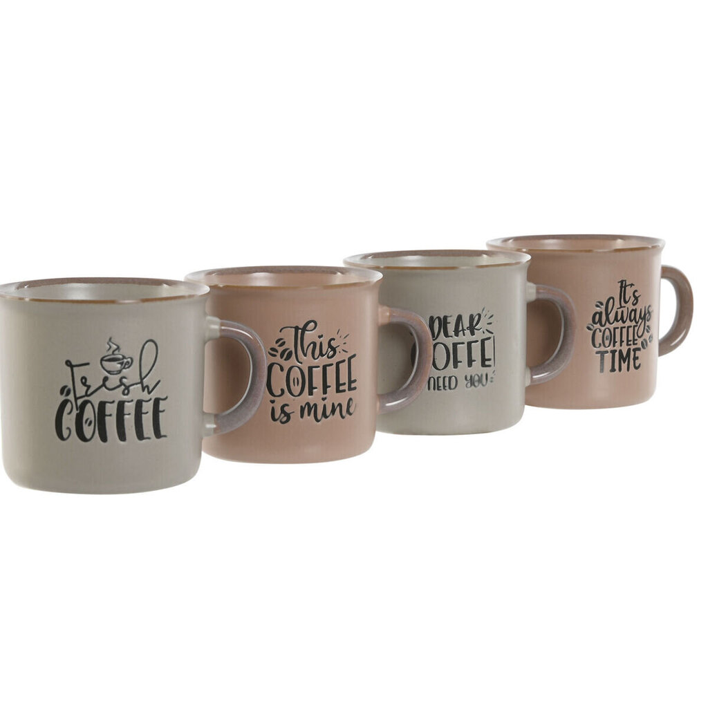 DKD Home Decor mukisetti, 4 kpl hinta ja tiedot | Lasit, mukit ja kannut | hobbyhall.fi