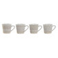 DKD Home Decor mukisetti, 4 kpl. hinta ja tiedot | Lasit, mukit ja kannut | hobbyhall.fi