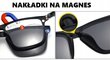 Miesten MAGNESE silmälasit CLIP ON kehys TRS101D hinta ja tiedot | Naisten aurinkolasit | hobbyhall.fi